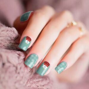 Colour Flash - “Tangled Xmas Lights” polar bears tangled in lights & snowflakes